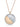 Fan-Dance Mother of Pearl and Diamonds Pendant